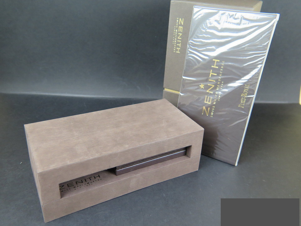 Zenith Box and booklet