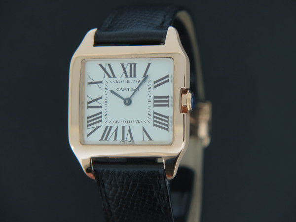 Cartier - Santos Dumont Rose Gold MM W2009251 / 2788 