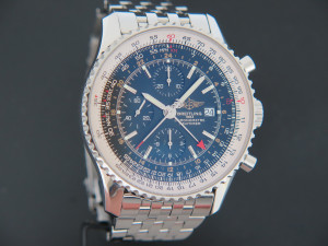 Breitling Navitimer World GMT Black Dial A2432212 / A242B26NP 