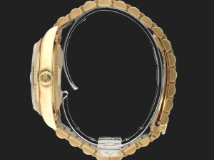 Rolex Day-Date 36 Yellow Gold White Porcelain Dial 18238