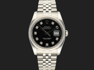 Rolex Datejust 36 Black Diamond Dial 116234