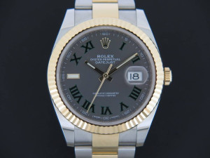 Rolex Datejust 41 Gold/Steel Slate Dial 126333