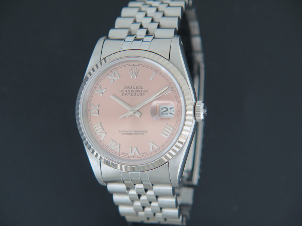 Rolex - Datejust Pink Roman Dial 16234 