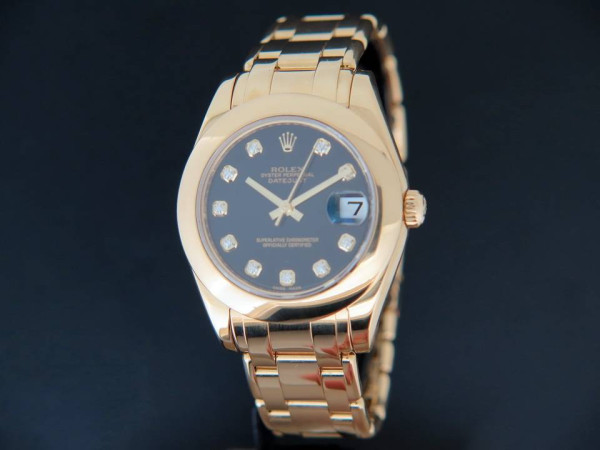 Rolex - Pearlmaster 34MM Yellowgold Diamonds 81208