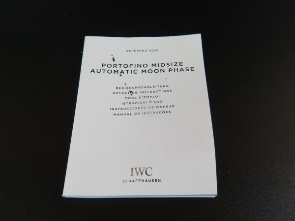 IWC - Operating Instructions Mid-Size Moonphase