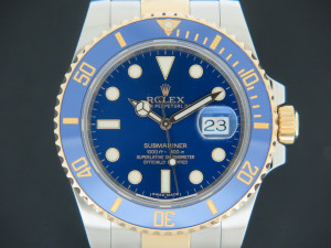 Rolex  Submariner Date Gold/Steel  Blue Dial 116613LB