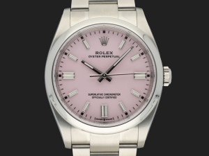 Rolex Oyster Perpetual 36 Candy Pink Dial 126000 NEW