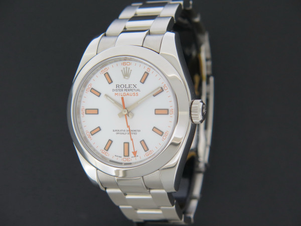 Rolex - Milgauss White Dial 116400