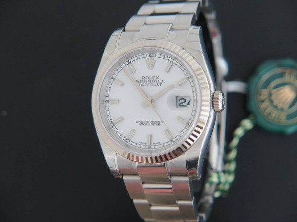 Rolex - Datejust 116234 NEW  White Dial