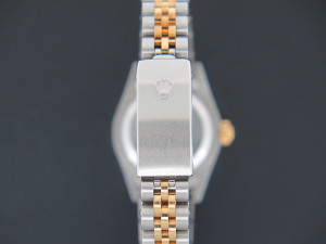 Rolex Lady-Datejust Gold/Steel Pink Coral Dial 79173