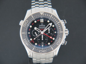 Omega Seamaster Diver 300M Co-Axial GMT Chronograph 212.30.44.52.01.001