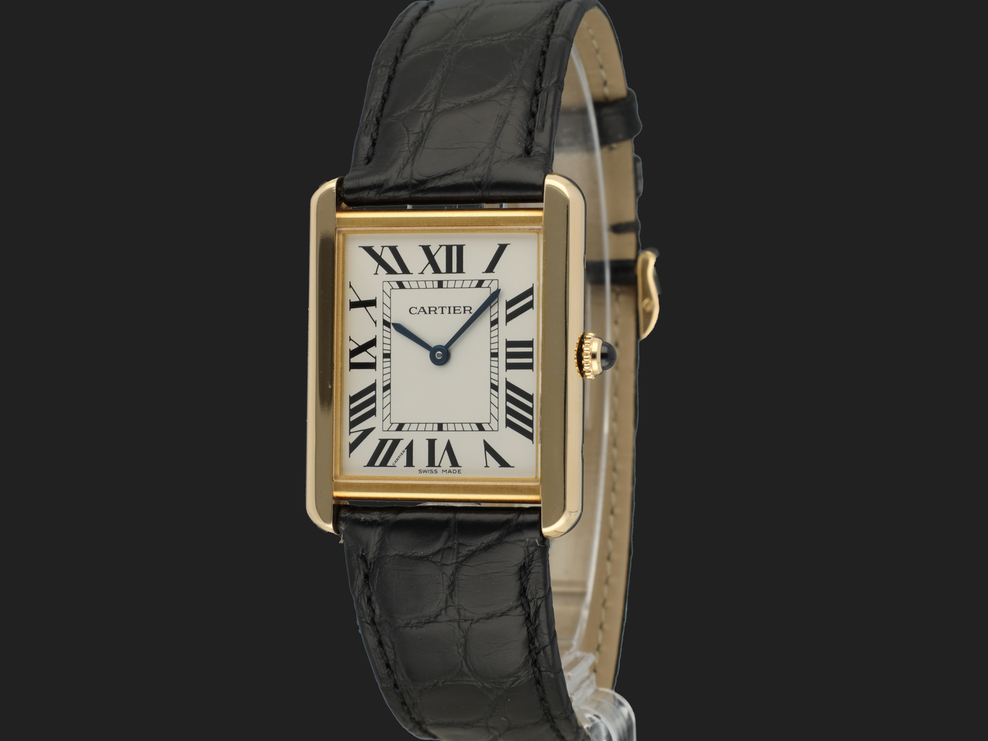 Cartier Tank Solo Large Yellow Gold W5200004 3167 Watches Filipucci Juweliers