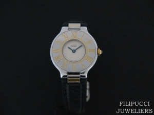 Cartier Must 21 Gold/Steel