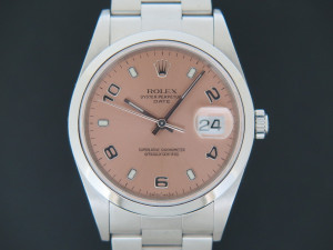 Rolex Date Pink Dial 15200
