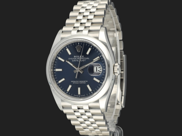 Rolex - Datejust 36 Blue Dial 126200 NEW