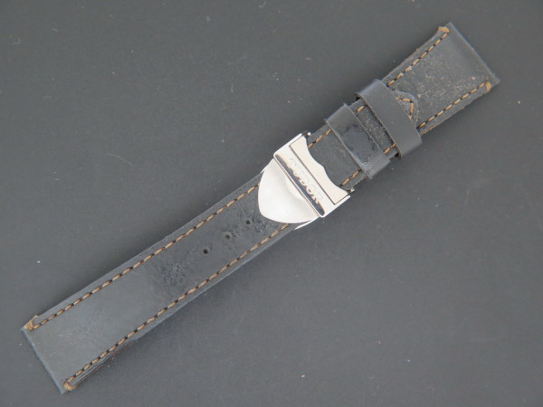 Tudor - Leather strap with folding clasp