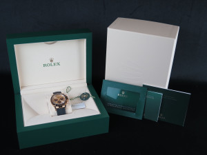 Rolex Daytona Yellow Gold Champagne Dial 116518LN