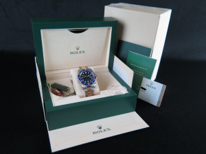 Rolex  Submariner Date Gold/Steel Blue Dial 116613LB
