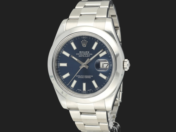 Rolex - Datejust II Blue Dial 116300