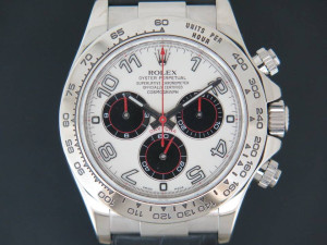 Rolex Daytona Whitegold Panda Racing Dial 116519