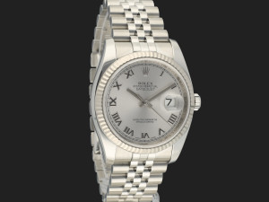 Rolex Datejust Rhodium Roman Dial 116234 