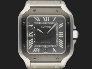 Cartier Santos Large Date ADLC Steel Roman Dial WSSA0037 