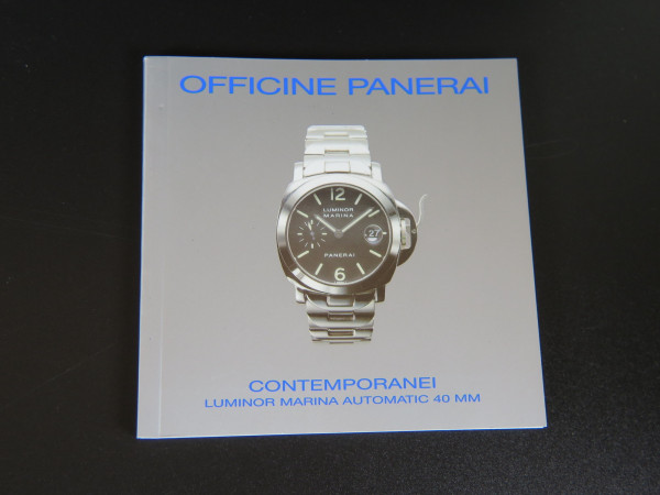 Panerai - Luminor Marina Automatic 40mm Booklet