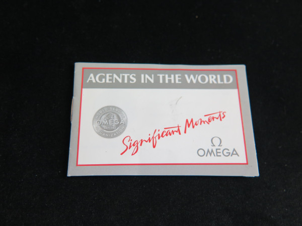 Omega - 'Agents in the World' Booklet  