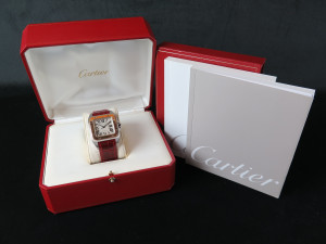 Cartier Santos 100 MM Gold/Steel Automatic 2878 / W20107X7