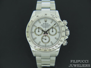 Rolex Daytona White Dial 116520  G-Serial 