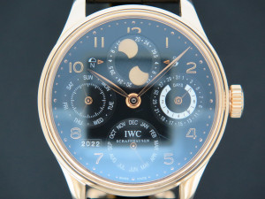 IWC Portuguese Perpetual Calendar Rose Gold IW5021