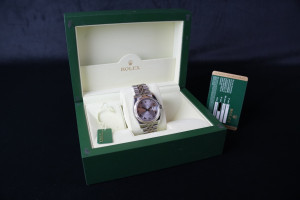 Rolex Datejust 36 Rhodium Roman Dial 116234  