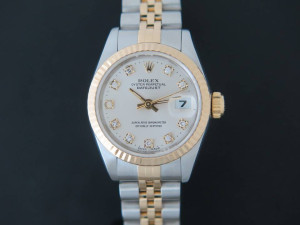 Rolex Datejust Lady Gold/Steel Diamonds 69173