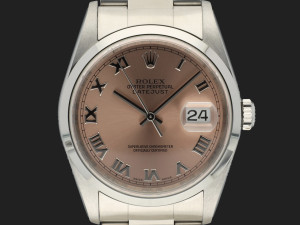Rolex Datejust 36 Salmon Roman Dial 16200