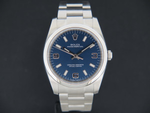 Rolex Oyster Perpetual 34 Blue Arab Dial 114200