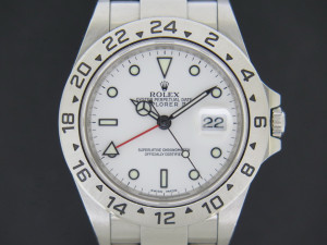 Rolex Explorer II White Dial 16570 M-serial '3186'