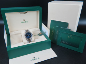Rolex Datejust Blue Dial 126200