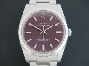 Rolex Oyster Perpetual Red Grape