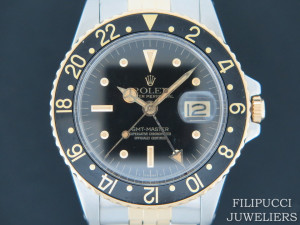 Rolex GMT-Master Gold/Steel ''Nipple Dial'' 1675