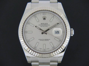 Rolex Datejust II Silver Dial 116334