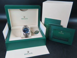 Rolex Datejust 41 Blue Dial 126334 NEW