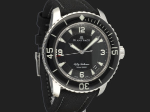 Blancpain Fifty Fathoms Automatic Black Dial 45MM 5015-1130-52A