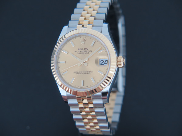 Rolex - Datejust 31 Gold/Steel Champagne Dial 278273 NEW