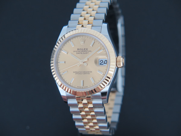 Rolex - Datejust 31 Gold/Steel Champagne Dial 278273 NEW