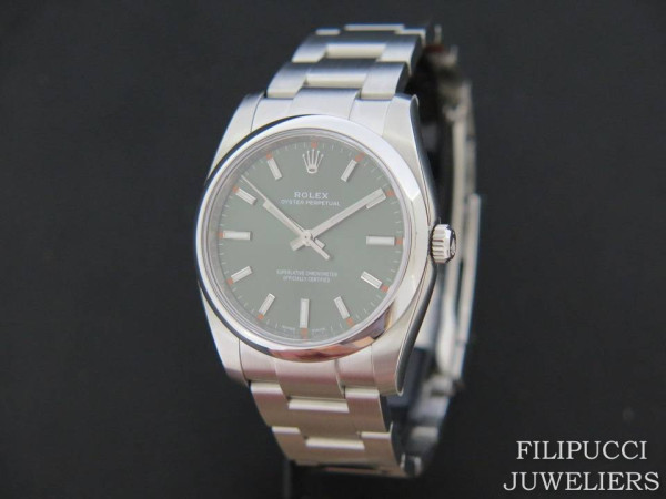Rolex - Oyster Perpetual Olive NEW 114200