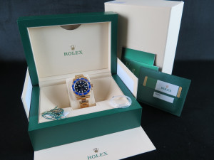 Rolex Submariner Date Yellow Gold 116618LB