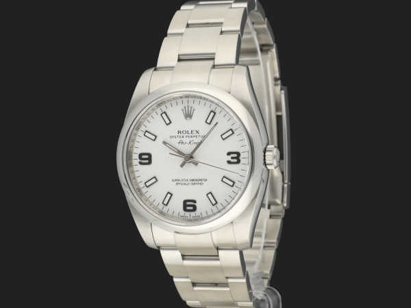 Rolex - Air-King 34 White Arab Dial 114200