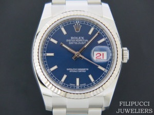 Rolex Datejust Blue Dial NEW 116234   