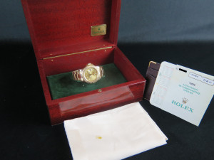 Rolex Yacht-Master Yellow Gold Champagne Dial 16628