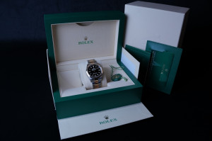 Rolex Explorer 36 Gold/Steel 124273